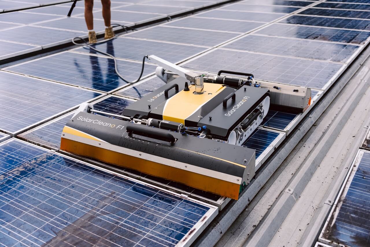 Eco Shine Solar Robotic Solar Panel Cleaning